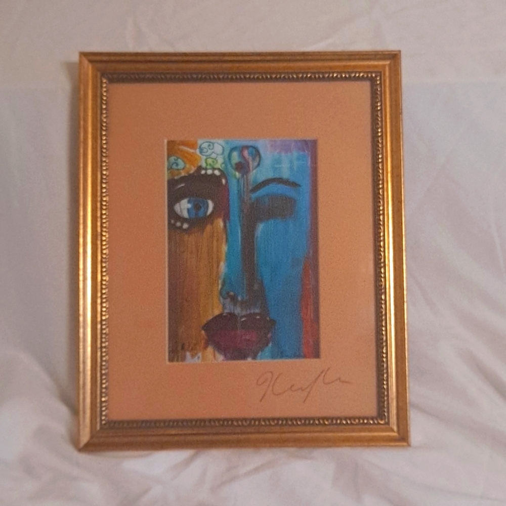 Art w/Frame & Artist Signature
